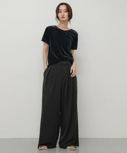 SENSE OF PLACE by URBAN RESEARCH / センスオブプレイス バイ アーバンリサーチ Tシャツ | 2WAYシシュウベロアTシャツ | 詳細13