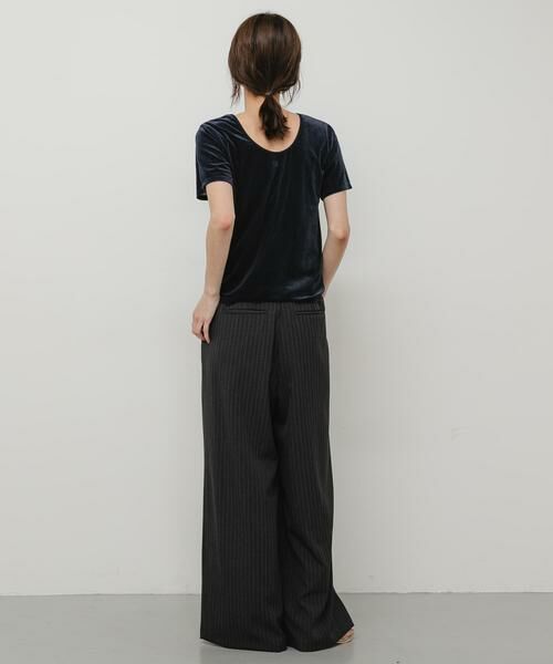 SENSE OF PLACE by URBAN RESEARCH / センスオブプレイス バイ アーバンリサーチ Tシャツ | 2WAYシシュウベロアTシャツ | 詳細14