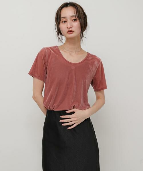 SENSE OF PLACE by URBAN RESEARCH / センスオブプレイス バイ アーバンリサーチ Tシャツ | 2WAYシシュウベロアTシャツ | 詳細19
