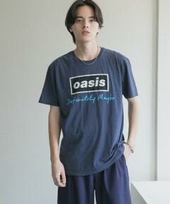 SENSE OF PLACE by URBAN RESEARCH / センスオブプレイス バイ アーバンリサーチ Tシャツ | THRIFTY LOOK　OASIS D/Maybe Text Logo Tシャツ
