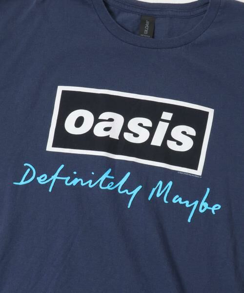 SENSE OF PLACE by URBAN RESEARCH / センスオブプレイス バイ アーバンリサーチ Tシャツ | THRIFTY LOOK　OASIS D/Maybe Text Logo Tシャツ | 詳細5