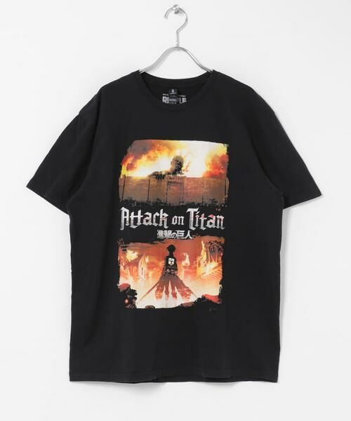 SENSE OF PLACE by URBAN RESEARCH / センスオブプレイス バイ アーバンリサーチ Tシャツ | THRIFTY LOOK　ATTACK ON TITAN 2 フェードTシャツ | 詳細4