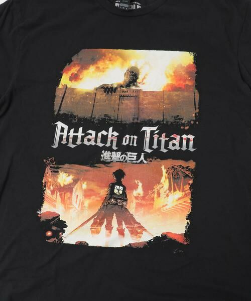 SENSE OF PLACE by URBAN RESEARCH / センスオブプレイス バイ アーバンリサーチ Tシャツ | THRIFTY LOOK　ATTACK ON TITAN 2 フェードTシャツ | 詳細5