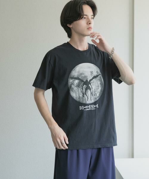 SENSE OF PLACE by URBAN RESEARCH / センスオブプレイス バイ アーバンリサーチ Tシャツ | THRIFTY LOOK　DEATH NOTE 2 フェードTシャツ | 詳細3