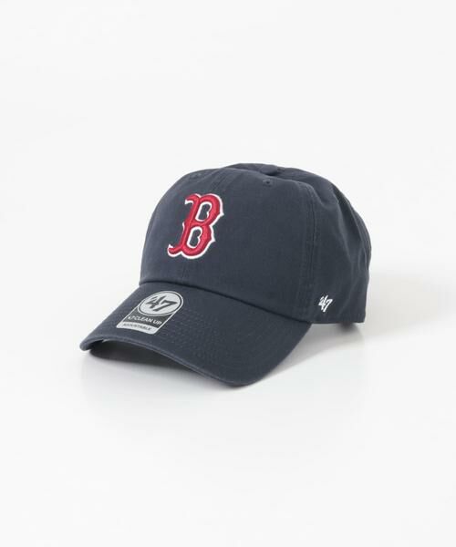SENSE OF PLACE by URBAN RESEARCH / センスオブプレイス バイ アーバンリサーチ キャップ | 『WEB/一部店舗限定』FORTY SEVEN　47 CLEAN UP RED SOX（ネイビー）
