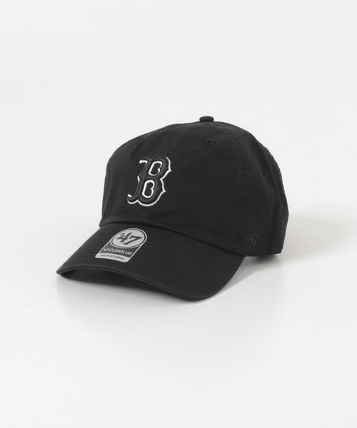 SENSE OF PLACE by URBAN RESEARCH / センスオブプレイス バイ アーバンリサーチ キャップ | 『WEB/一部店舗限定』FORTY SEVEN　47 CLEAN UP RED SOX（ブラック）