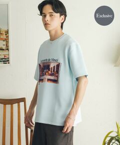 SENSE OF PLACE by URBAN RESEARCH / センスオブプレイス バイ アーバンリサーチ Tシャツ | 『別注』『イージーケア/吸水速乾/接触冷感』ART T-SHIRTS A(davinci)