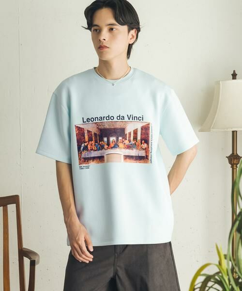 SENSE OF PLACE by URBAN RESEARCH / センスオブプレイス バイ アーバンリサーチ Tシャツ | 『別注』『イージーケア/吸水速乾/接触冷感』ART T-SHIRTS A(davinci) | 詳細13