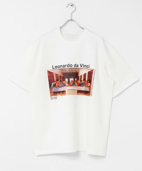 SENSE OF PLACE by URBAN RESEARCH / センスオブプレイス バイ アーバンリサーチ Tシャツ | 『別注』『イージーケア/吸水速乾/接触冷感』ART T-SHIRTS A(davinci) | 詳細25