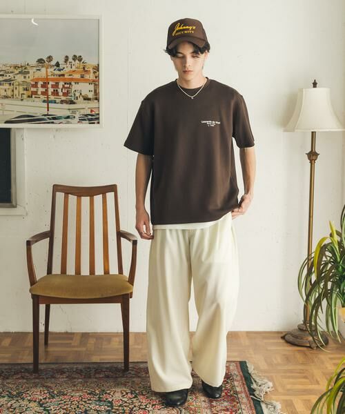 SENSE OF PLACE by URBAN RESEARCH / センスオブプレイス バイ アーバンリサーチ Tシャツ | 『別注』『イージーケア/吸水速乾/接触冷感』ART T-SHIRTS B(davinci) | 詳細5