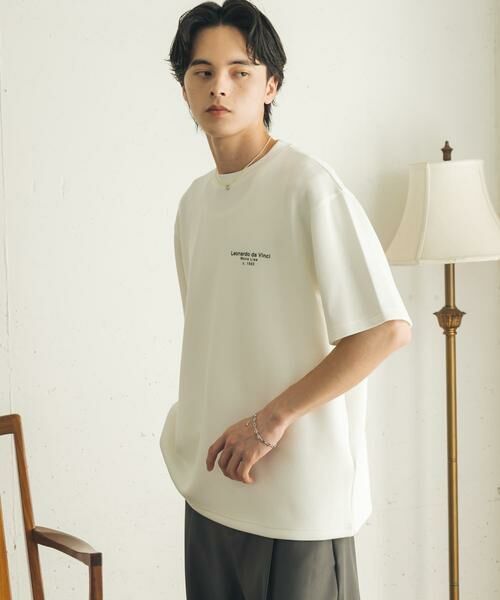 SENSE OF PLACE by URBAN RESEARCH / センスオブプレイス バイ アーバンリサーチ Tシャツ | 『別注』『イージーケア/吸水速乾/接触冷感』ART T-SHIRTS B(davinci) | 詳細15