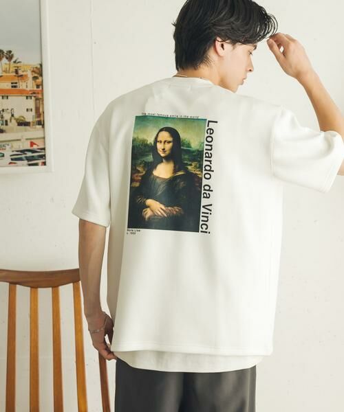 SENSE OF PLACE by URBAN RESEARCH / センスオブプレイス バイ アーバンリサーチ Tシャツ | 『別注』『イージーケア/吸水速乾/接触冷感』ART T-SHIRTS B(davinci) | 詳細17
