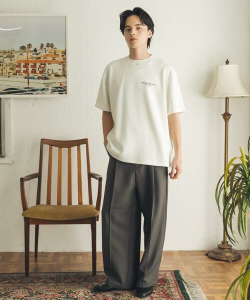 SENSE OF PLACE by URBAN RESEARCH / センスオブプレイス バイ アーバンリサーチ Tシャツ | 『別注』『イージーケア/吸水速乾/接触冷感』ART T-SHIRTS B(davinci) | 詳細18