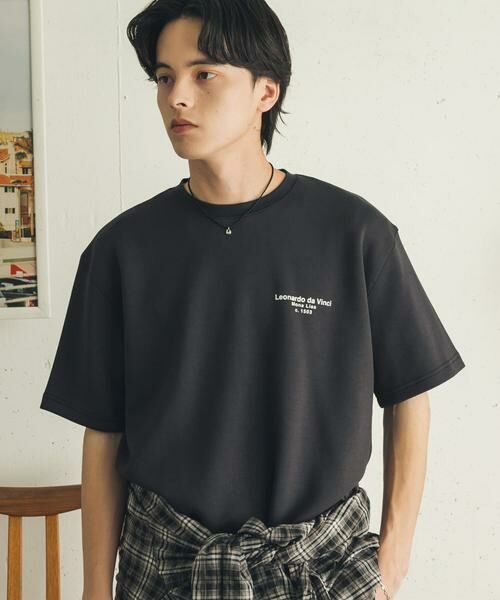 SENSE OF PLACE by URBAN RESEARCH / センスオブプレイス バイ アーバンリサーチ Tシャツ | 『別注』『イージーケア/吸水速乾/接触冷感』ART T-SHIRTS B(davinci) | 詳細22