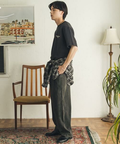 SENSE OF PLACE by URBAN RESEARCH / センスオブプレイス バイ アーバンリサーチ Tシャツ | 『別注』『イージーケア/吸水速乾/接触冷感』ART T-SHIRTS B(davinci) | 詳細25