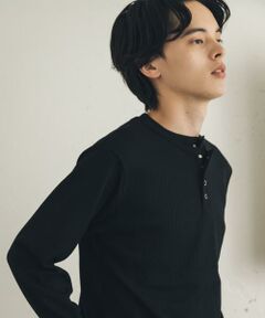 SENSE OF PLACE by URBAN RESEARCH / センスオブプレイス バイ アーバンリサーチ Tシャツ | フェイクレイヤードヘンリーネックロングTシャツ