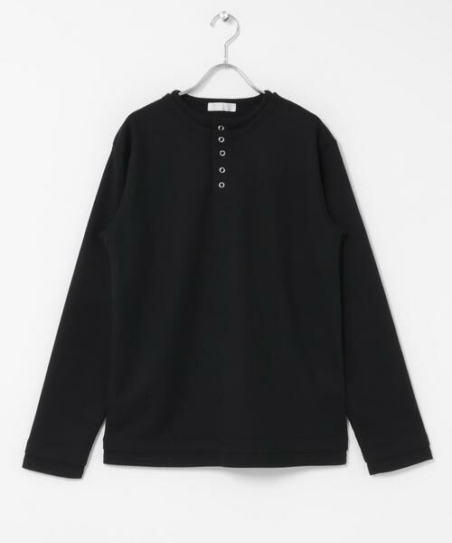 SENSE OF PLACE by URBAN RESEARCH / センスオブプレイス バイ アーバンリサーチ Tシャツ | フェイクレイヤードヘンリーネックロングTシャツ | 詳細19