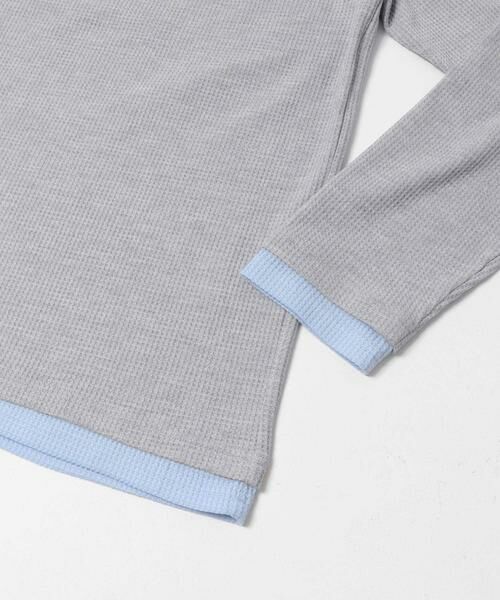 SENSE OF PLACE by URBAN RESEARCH / センスオブプレイス バイ アーバンリサーチ Tシャツ | フェイクレイヤードヘンリーネックロングTシャツ | 詳細27