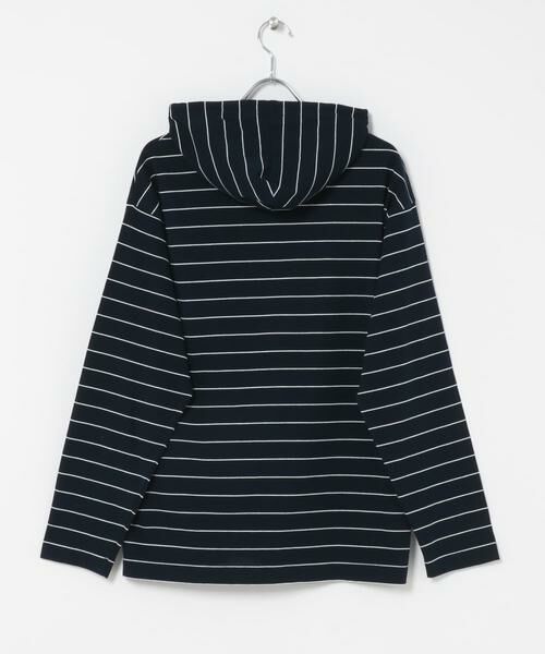 SENSE OF PLACE by URBAN RESEARCH / センスオブプレイス バイ アーバンリサーチ Tシャツ | ボーダーフーディーロングTシャツ | 詳細10