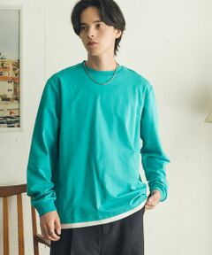 SENSE OF PLACE by URBAN RESEARCH / センスオブプレイス バイ アーバンリサーチ Tシャツ | 『イージーケア/吸水速乾』コンフォートロングTシャツ