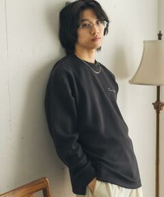 SENSE OF PLACE by URBAN RESEARCH / センスオブプレイス バイ アーバンリサーチ Tシャツ | 『イージーケア/吸水速乾』シシュウダンボールポンチロングスリーブTシャツ