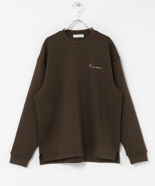 SENSE OF PLACE by URBAN RESEARCH / センスオブプレイス バイ アーバンリサーチ Tシャツ | 『イージーケア/吸水速乾』シシュウダンボールポンチロングスリーブTシャツ | 詳細12