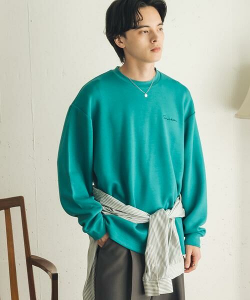 SENSE OF PLACE by URBAN RESEARCH / センスオブプレイス バイ アーバンリサーチ Tシャツ | 『イージーケア/吸水速乾』シシュウダンボールポンチロングスリーブTシャツ | 詳細26