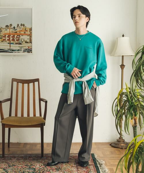 SENSE OF PLACE by URBAN RESEARCH / センスオブプレイス バイ アーバンリサーチ Tシャツ | 『イージーケア/吸水速乾』シシュウダンボールポンチロングスリーブTシャツ | 詳細27