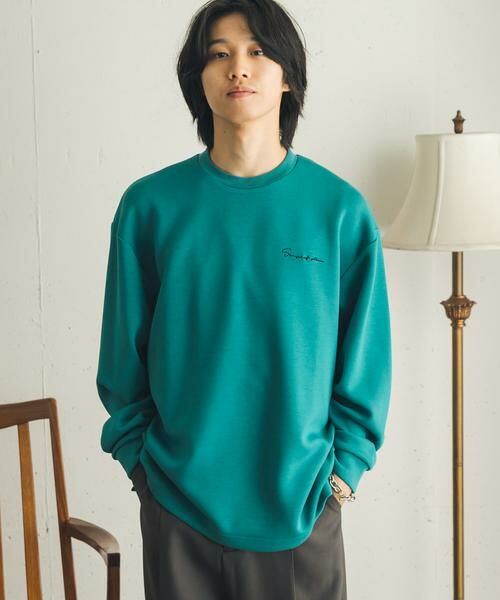 SENSE OF PLACE by URBAN RESEARCH / センスオブプレイス バイ アーバンリサーチ Tシャツ | 『イージーケア/吸水速乾』シシュウダンボールポンチロングスリーブTシャツ | 詳細16