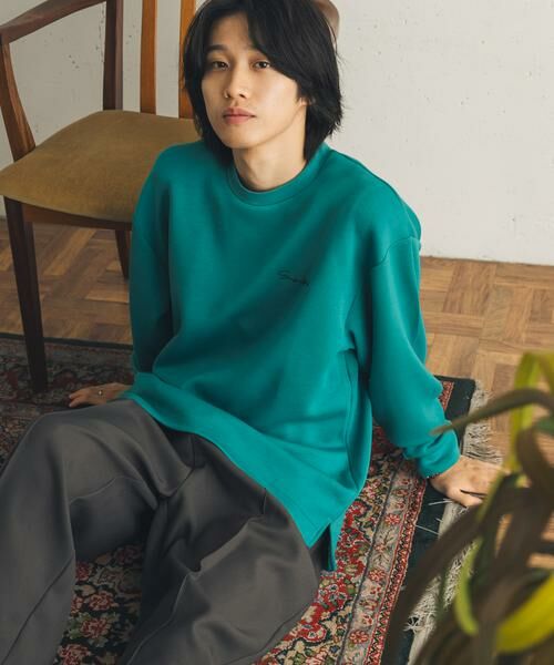 SENSE OF PLACE by URBAN RESEARCH / センスオブプレイス バイ アーバンリサーチ Tシャツ | 『イージーケア/吸水速乾』シシュウダンボールポンチロングスリーブTシャツ | 詳細19