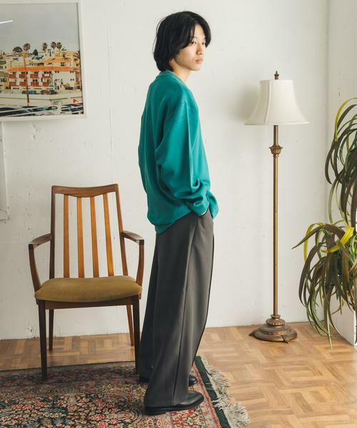 SENSE OF PLACE by URBAN RESEARCH / センスオブプレイス バイ アーバンリサーチ Tシャツ | 『イージーケア/吸水速乾』シシュウダンボールポンチロングスリーブTシャツ | 詳細21