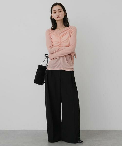 SENSE OF PLACE by URBAN RESEARCH / センスオブプレイス バイ アーバンリサーチ Tシャツ | シャーリングボートネックトップ | 詳細12