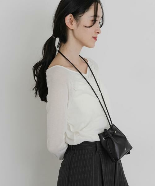 SENSE OF PLACE by URBAN RESEARCH / センスオブプレイス バイ アーバンリサーチ Tシャツ | シャーリングボートネックトップ | 詳細16