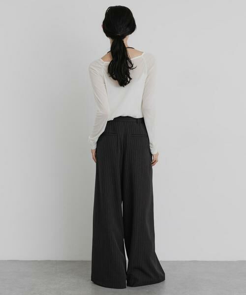 SENSE OF PLACE by URBAN RESEARCH / センスオブプレイス バイ アーバンリサーチ Tシャツ | シャーリングボートネックトップ | 詳細19