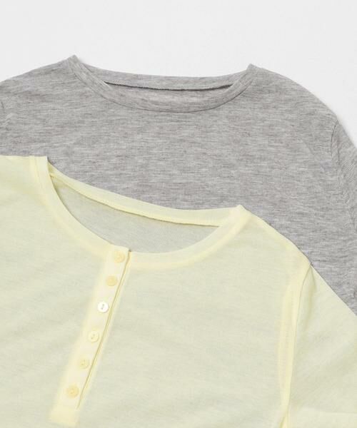 SENSE OF PLACE by URBAN RESEARCH / センスオブプレイス バイ アーバンリサーチ Tシャツ | 2PパックロングTシャツ | 詳細3