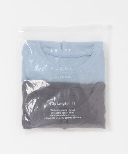 SENSE OF PLACE by URBAN RESEARCH / センスオブプレイス バイ アーバンリサーチ Tシャツ | 2PパックロングTシャツ | 詳細20