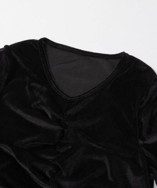 SENSE OF PLACE by URBAN RESEARCH / センスオブプレイス バイ アーバンリサーチ Tシャツ | 『WEB/一部店舗限定』シアーベロアシャーリングトップ | 詳細23