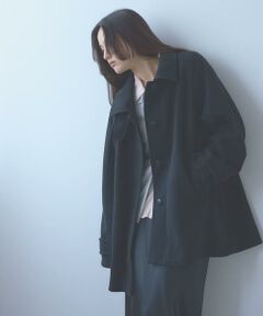 SENSE OF PLACE by URBAN RESEARCH / センスオブプレイス バイ アーバンリサーチ ステンカラーコート | 抗ピル ステンカラーミドルコート