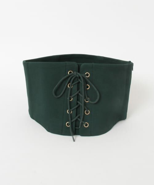 ＊＊SENSE OF PLACE by URBAN RESEARCH / センスオブプレイス バイ アーバンリサーチ ベルト・サスペンダー | コルセット∴（GREEN）