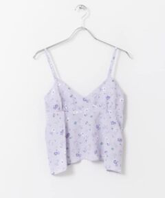 フラワープリントキャミソール