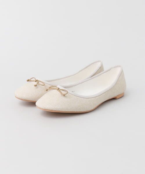 ＊＊SENSE OF PLACE by URBAN RESEARCH / センスオブプレイス バイ アーバンリサーチ バレエシューズ | ボロネーゼバレエシューズ（BEIGE）