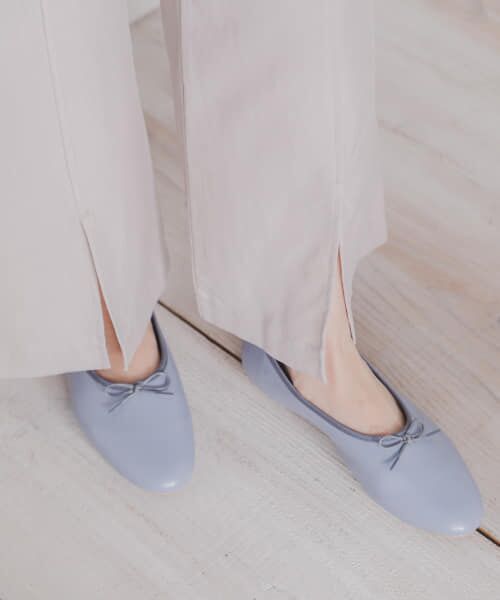 ＊＊SENSE OF PLACE by URBAN RESEARCH / センスオブプレイス バイ アーバンリサーチ バレエシューズ | 甲深バレエシューズ（BLUE）