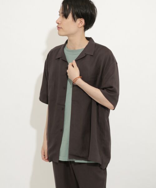sunsea サンシーリネンシャツ　オープンカラーシャツ SUNSEA（オープンカラー ・ シャツ）のフリマアイテム一覧