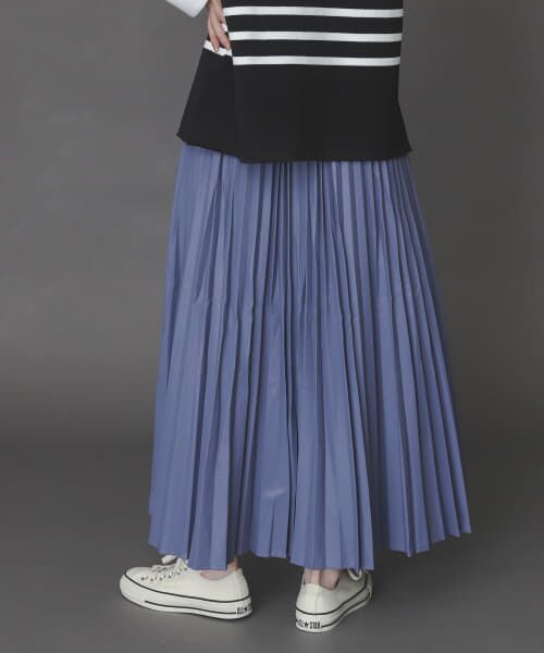 セール】 フェイクレザープリーツスカート （スカート