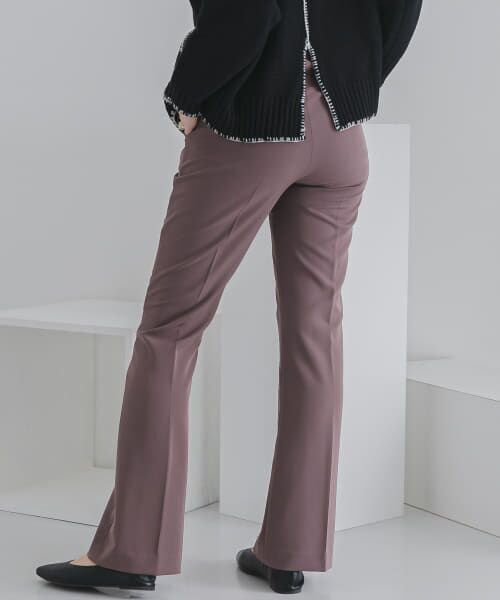 【kenichi】 フレアパンツ 紫 セレクトショップ studios kenichi】 フレアパンツ 紫 セレクトショップ studios