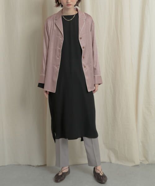 ＊＊SENSE OF PLACE by URBAN RESEARCH / センスオブプレイス バイ アーバンリサーチ シャツ・ブラウス | パイピングカイキンシャツ（MOCHA）