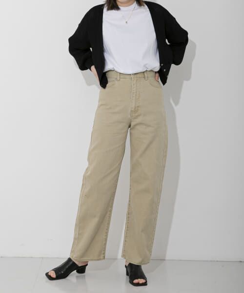 ⚫︎Lサイズ！SSZ カツラギワイドテーパードパンツ SINSS スラックス Wide tapered two tuck slacks / ワイド