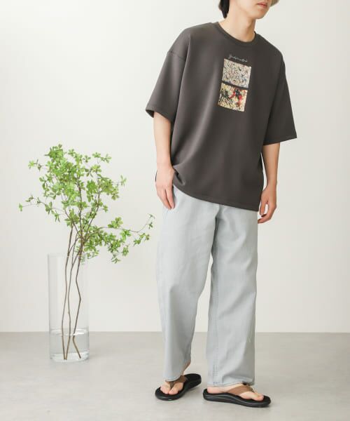 ＊＊SENSE OF PLACE by URBAN RESEARCH / センスオブプレイス バイ アーバンリサーチ その他パンツ | カラーワイドパンツ（L.BLUE）