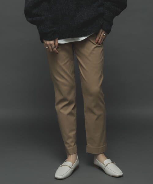 ＊＊SENSE OF PLACE by URBAN RESEARCH / センスオブプレイス バイ アーバンリサーチ その他パンツ | 『TALLサイズあり』ストレッチスリムテーパードパンツ（BEIGE）