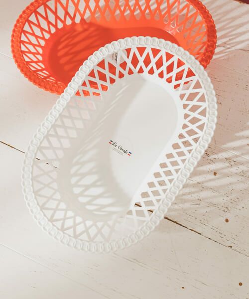 ＊＊SENSE OF PLACE by URBAN RESEARCH / センスオブプレイス バイ アーバンリサーチ キッチンツール | BLOMSTER　LA CARAFE バスケット（WHITE）